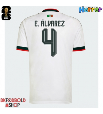 Mexico Edson Alvarez #4 Udebanetrøje VM 2026 Kort ærmer